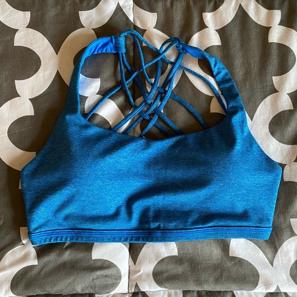 Blue sport bra size L - Picture 5 of 7